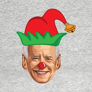 Funny Biden Elf Christmas T-Shirt
